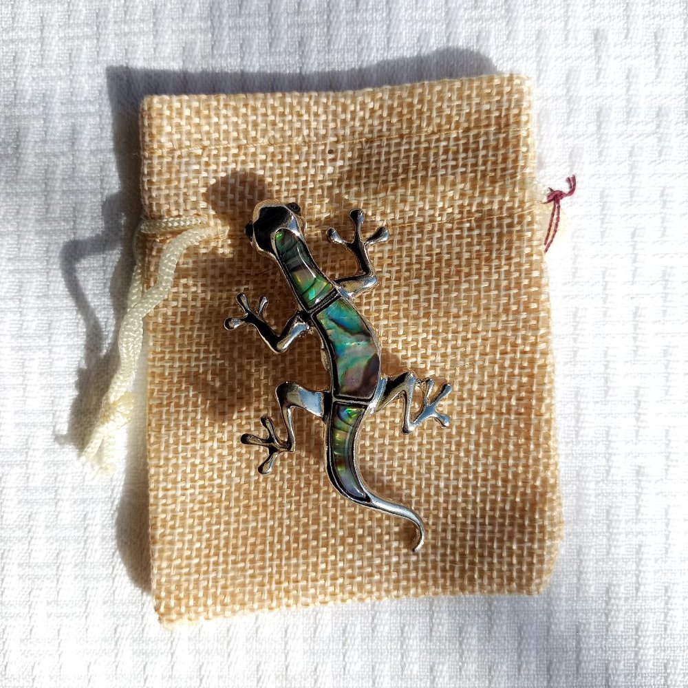 Shell design Lizard Pin Broach - Picture 2 of 2